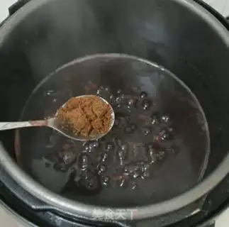 Make Red bean, black rice step 2