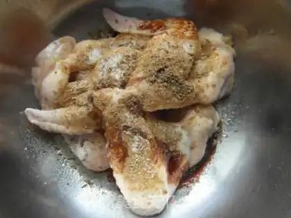 Make Roasted chicken wings step 1