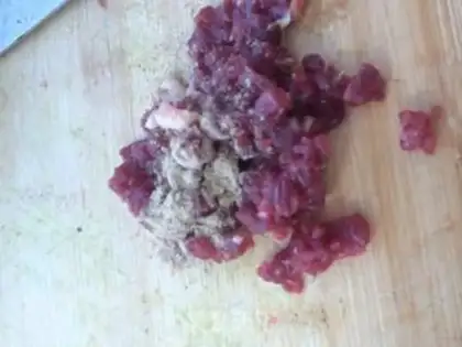 Make Classic pasta of meat sauce step 3