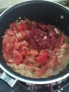 Make Classic pasta of meat sauce step 8