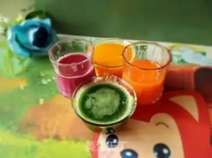 Make Five-coloured rice plume step 2