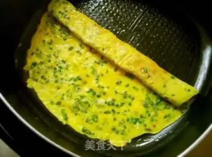 Make Onion egg rolls step 8