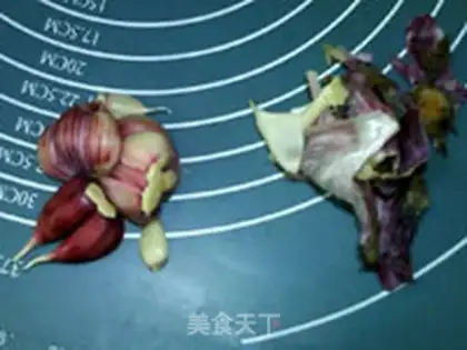 Make Jealous garlic step 1