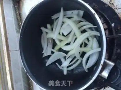 Make Black pepper steak + pasta step 4