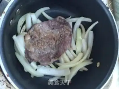 Make Black pepper steak + pasta step 5