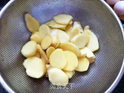 Make Pig-foot ginger vinegar step 2