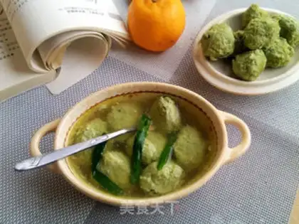 Make The jade meatballs step 9
