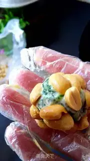 Make Bean spinach step 7