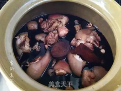 Make Pig-foot ginger vinegar step 10