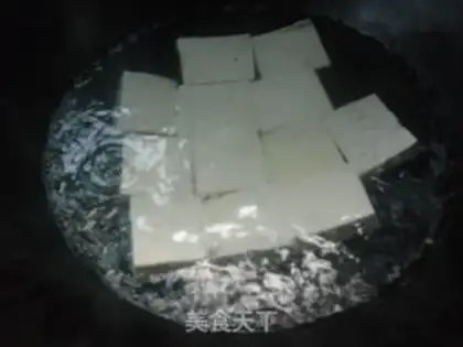 Make Crab mushroom tomato tofu step 3