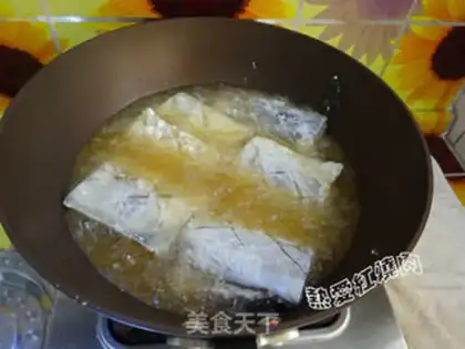 Make Pepper-cuttered fish step 7