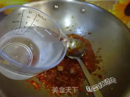 Make Pepper-cuttered fish step 13