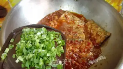 Make Pepper-cuttered fish step 15
