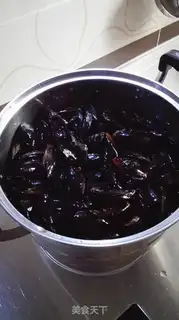 Make Sea rainbow spinach step 1