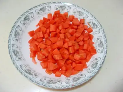 Make Peas carrotdeen step 1