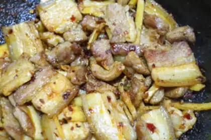 Make Chili fried meat step 5