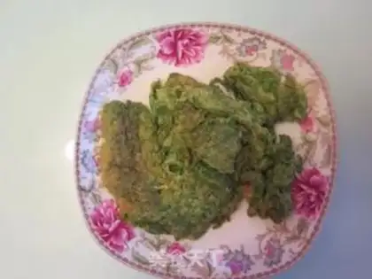 Make Sea rainbow spinach step 2