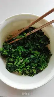 Make Spinach omelet step 1