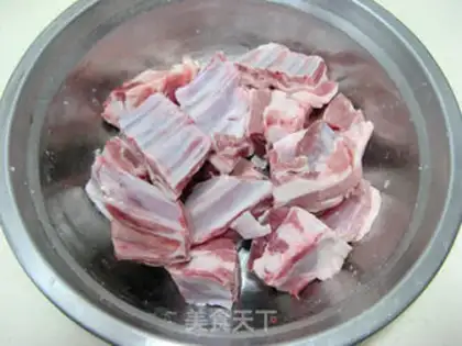 Make Red lamb chops step 1