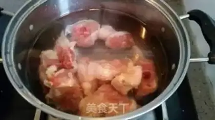 Make Tomato chicken rice line step 2