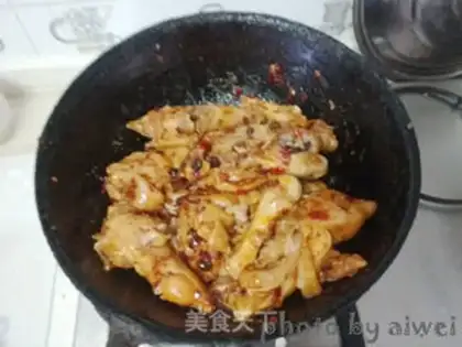 Make Back to the pig hoof step 7