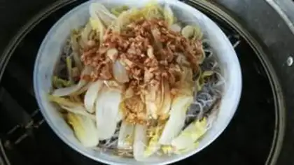 Make Garlic fan dolls step 7