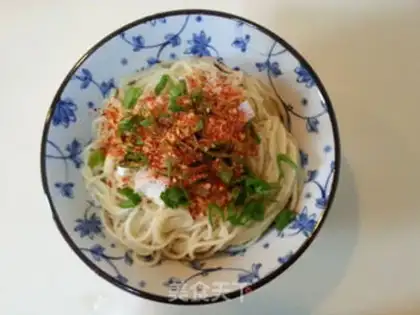 Make Simple oil noodles step 5