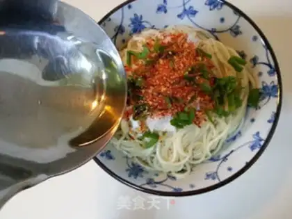Make Simple oil noodles step 6