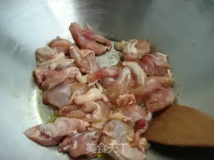 Make Snack curry chicken step 4
