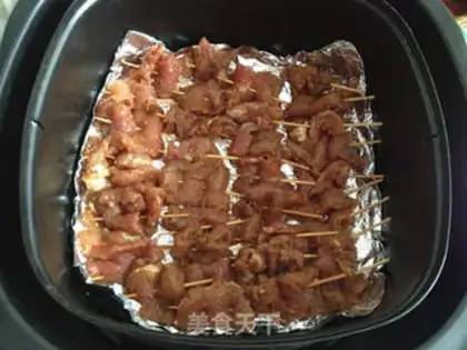 Make Air-fried toothpicks step 6