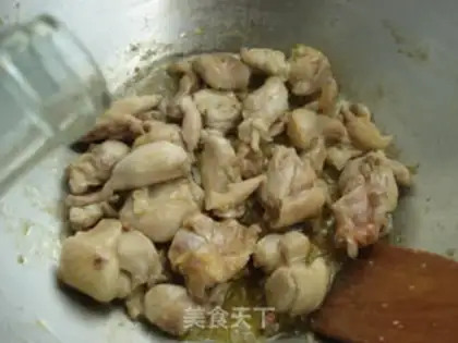Make Snack curry chicken step 5