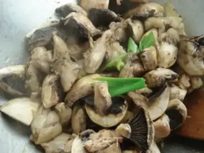 Make Snack curry chicken step 7