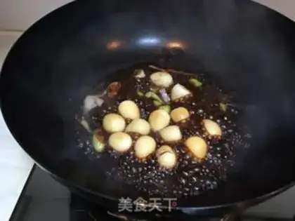 Make Quail eggs step 1