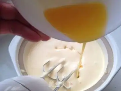 Make French sponge cake step 7