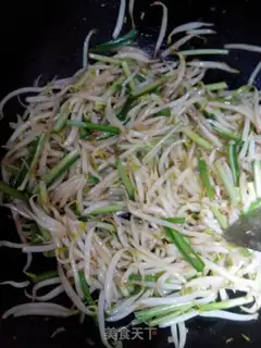 Make Green bean sprouts step 4