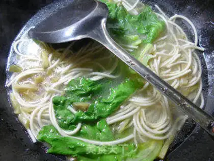 Make Soup noodles step 6