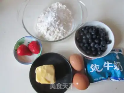Make Blueberry muffins step 0