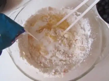 Make Blueberry muffins step 1
