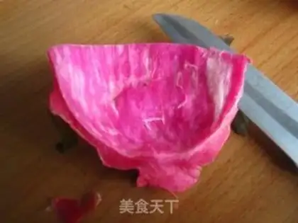 Make Flamingo Pie step 1