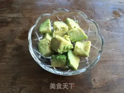 Make Butter apple shake step 1