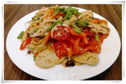 Make Cream pepper and tofu step 5