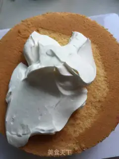 Make Butterflies birthday cake step 4