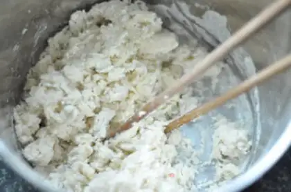 Make Red bean bread step 1