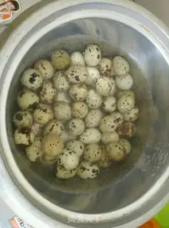 Make Tea quail eggs step 0