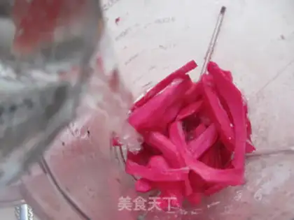 Make Peach blossoms - Treasure Mountain step 6