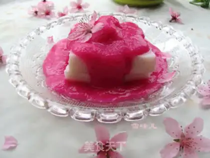 Make Peach blossoms - Treasure Mountain step 10