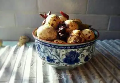Make Tea quail eggs step 5