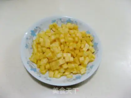 Make Bacon pineapple rice step 4