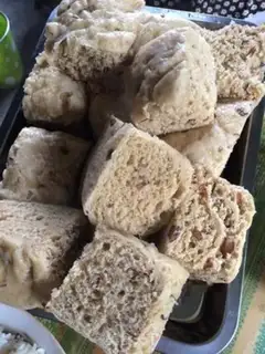 Make Red-sugar date hairloaf step 14