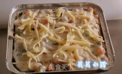 Make Italian seafood lasagna step 3